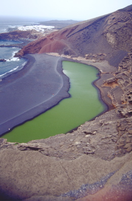 Ausflug zum Krater El Golfo auf Lanzarote